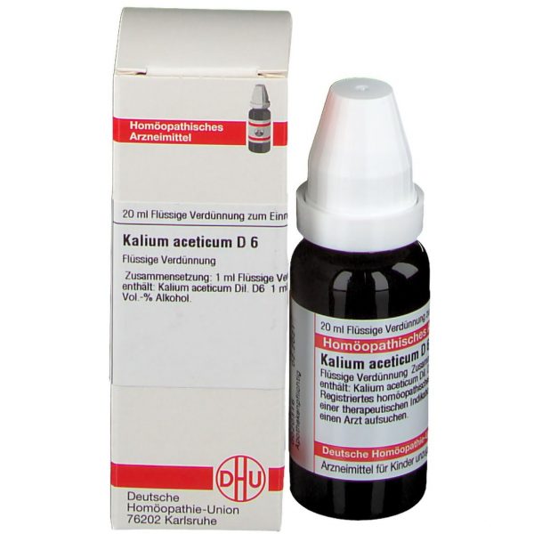 KALIUM ACETICUM D6 DILUIZIONE 20 ML
