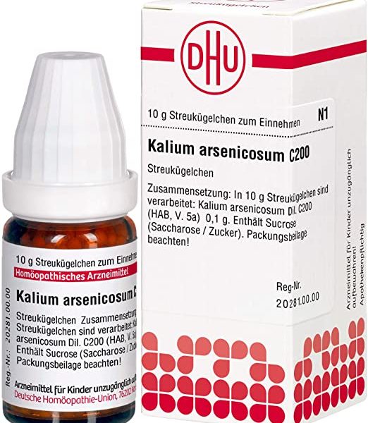 KALIUM ARSENICOSUM C200 GLOBULI 10 G