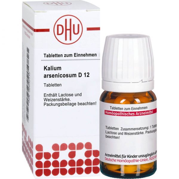 KALIUM ARSENICOSUM D12 200 COMPRESSE