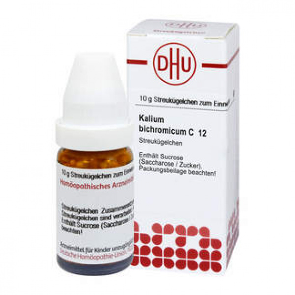 KALIUM BICHROMICUM C12 GLOBULI 10 G