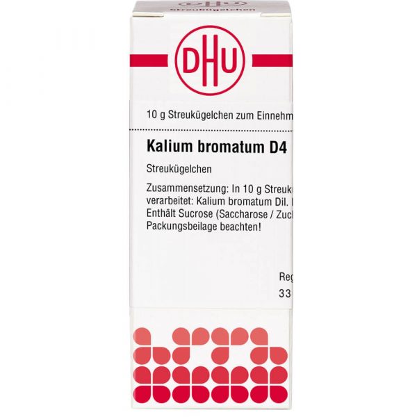 KALIUM BROMATUM D4 GLOBULI 10 G