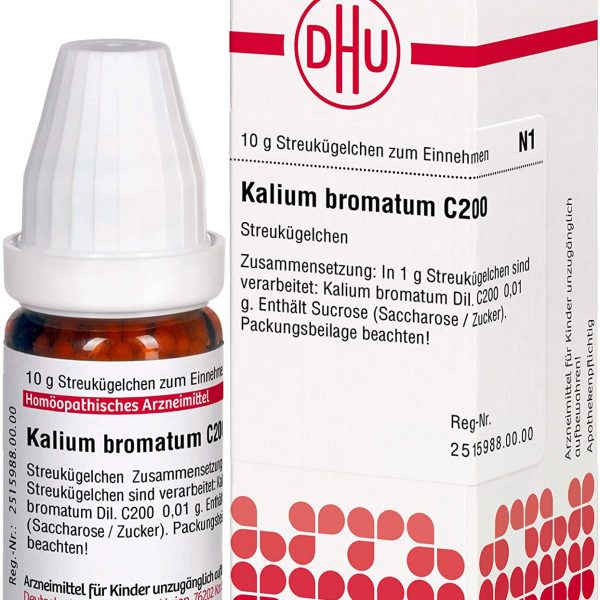 KALIUM BROMATUM C200 GLOBULI 10 G