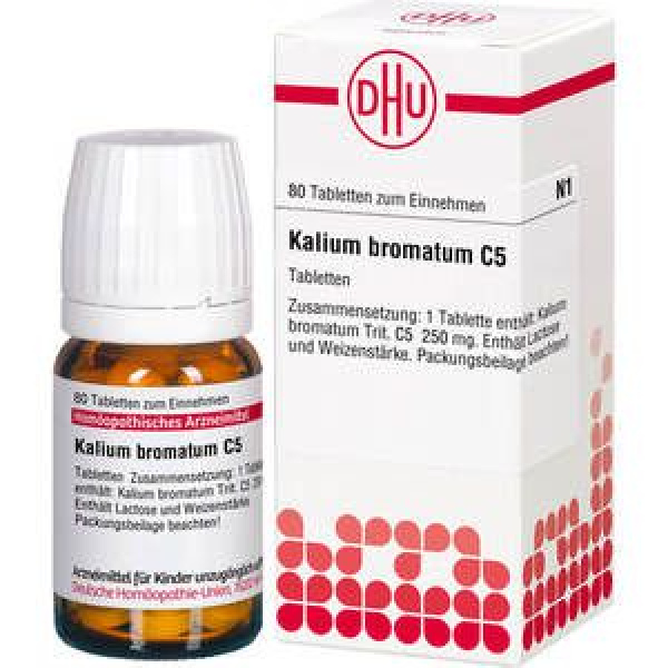 KALIUM BROMATUM C5 80 COMPRESSE