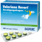Valeriana Hevert Beruhigungsdragees  100 stk  (Confetti sedativi Valeriana Hevert  100 pz)