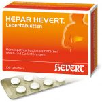 Hepar Hevert Lebertabletten   100 stk  (Hepar Hevert compresse di fegato 100 pz)