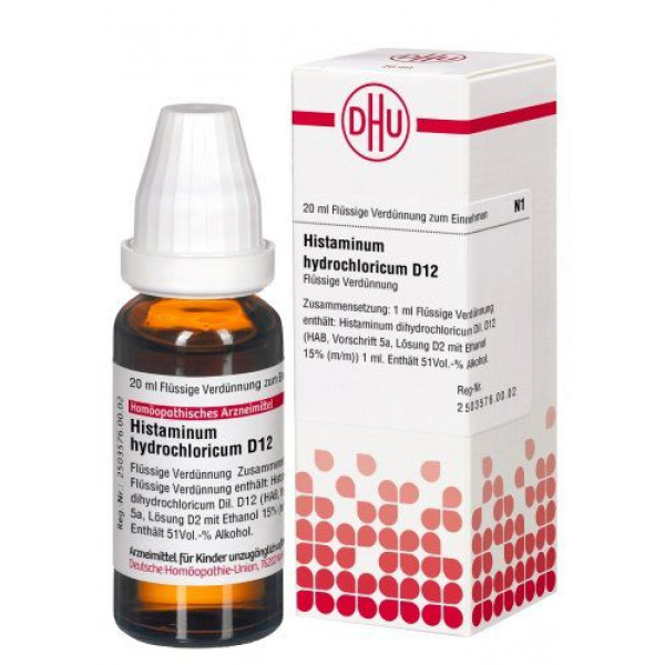 HYSTAMINUM HYDROCHLORICUM D12 DILUIZIONE 20 ML