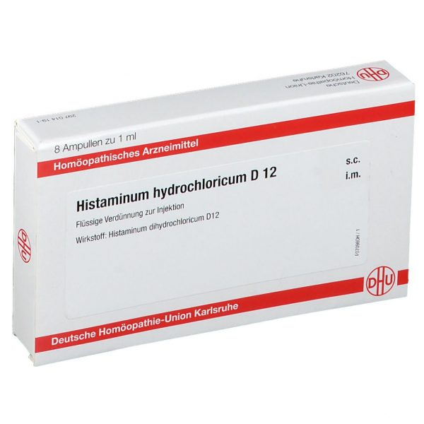 HYSTAMINUM HYDROCHLORICUM D12 FIALE