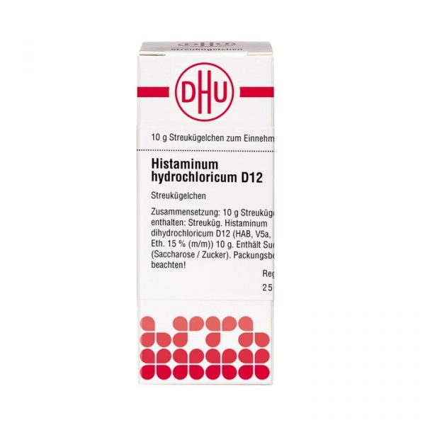 HYSTAMINUM HYDROCHLORICUM D12 GLOBULI 10 G