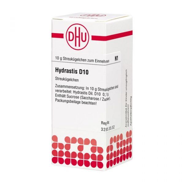 HYDRASTIS D10 GLOBULI 10 G