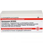 HYOSCYAMUS LM XVIII GLOBULI 5 G