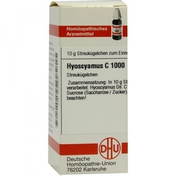 HYOSCYAMUS C1000 GLOBULI 10 G