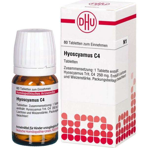 HYOSCYAMUS C4 80 COMPRESSE