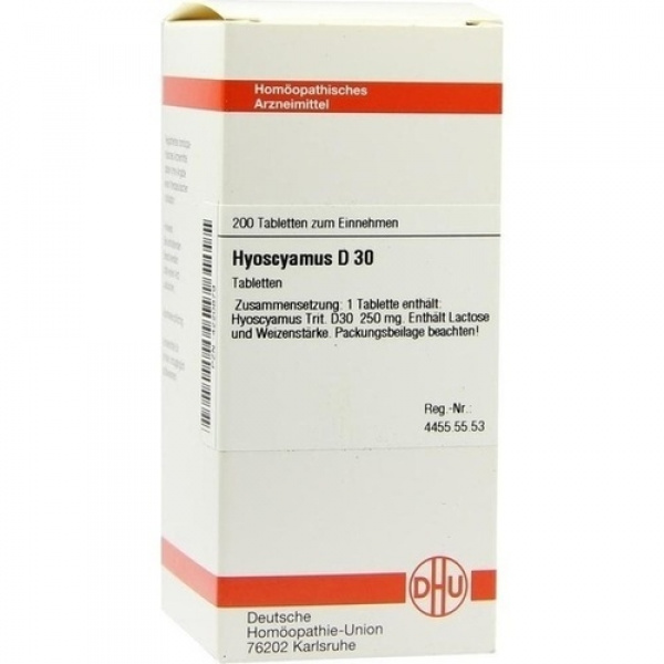 HYOSCYAMUS D30 200 COMPRESSE