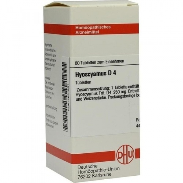 HYOSCYAMUS D4 80 COMPRESSE