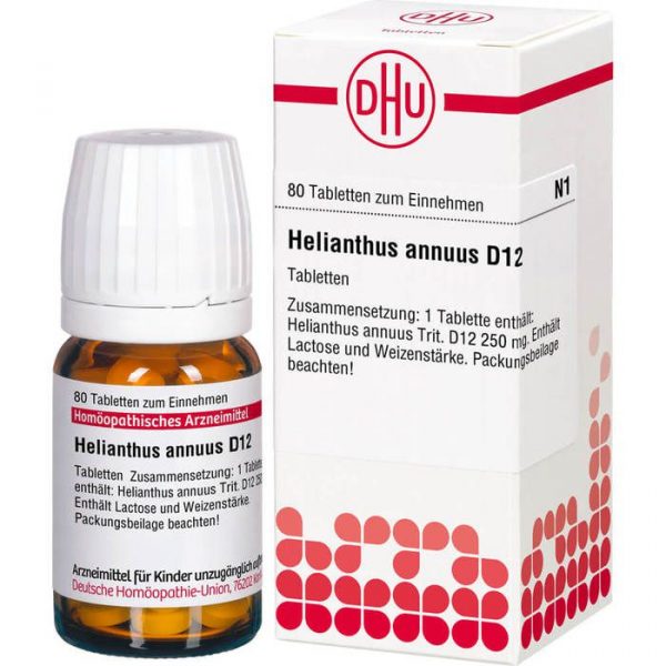 HELIANTHUS ANNUUS D12 80 COMPRESSE