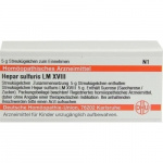 HEPAR SULFURIS LM XVIII GLOBULI 5 G