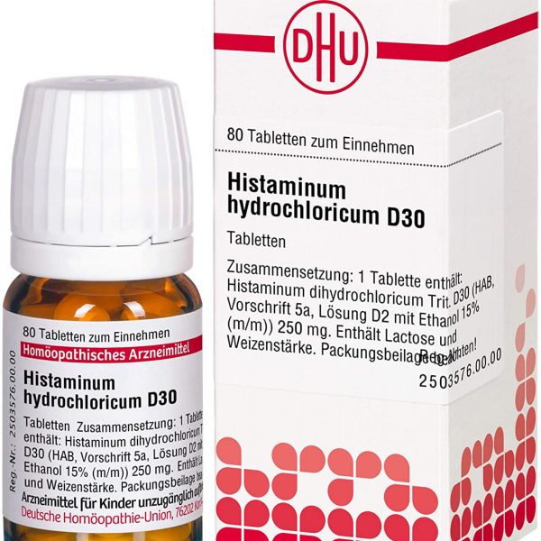 HYSTAMINUM HYDROCHLORICUM D30 80 COMPRESSE