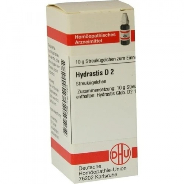 HYDRASTIS D2 GLOBULI 10 G