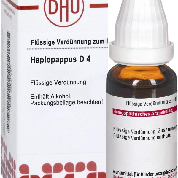 HAPLOPAPPUS D4 DILUIZIONE 20 ML