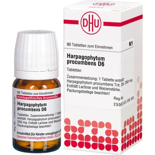 HARPAGOPHYTUM PROCUMBENS D6 80 COMPRESSE