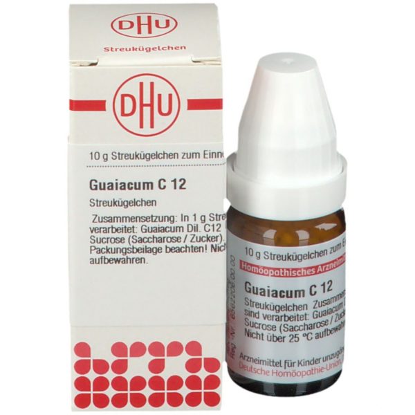 GUAIACUM C12 GLOBULI 10 G