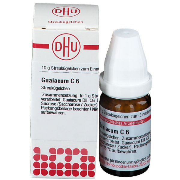 GUAIACUM C6 GLOBULI 10 G