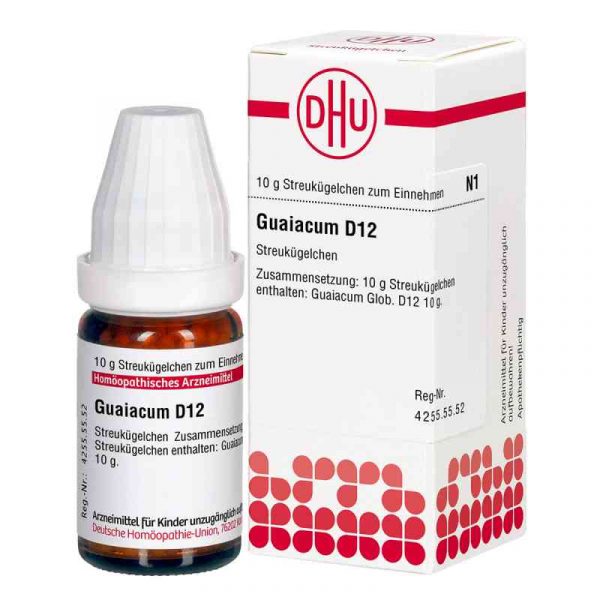 GUAIACUM D12 GLOBULI 10 G