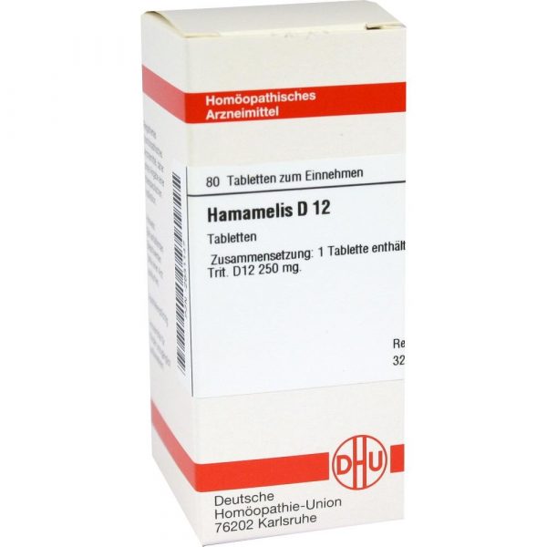 HAMAMELIS D12 80 COMPRESSE