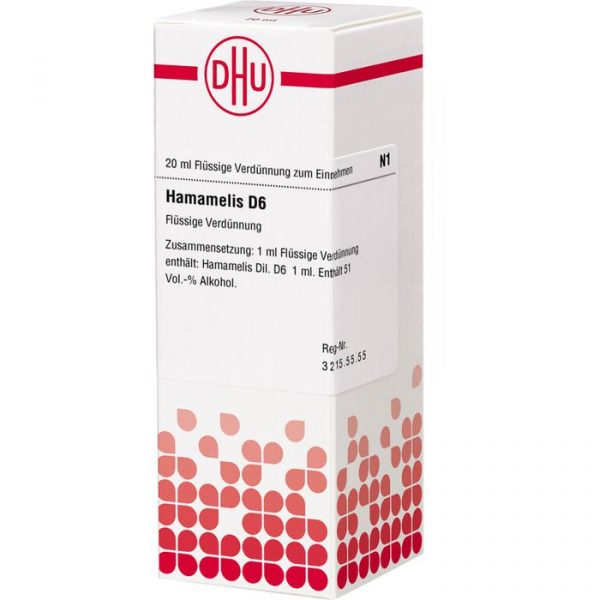 HAMAMELIS D6 DILUIZIONE 20 ML