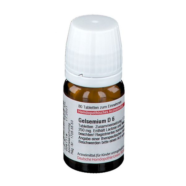 Gelsemium d6 80 compresse