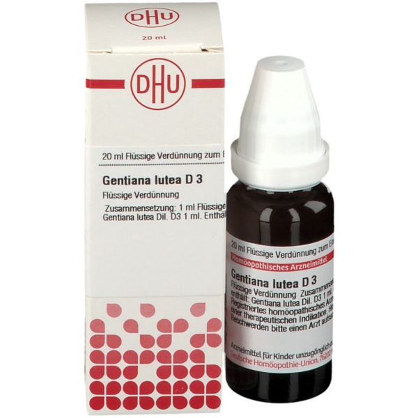 Gentiana lutea d3 diluizione 20 ml