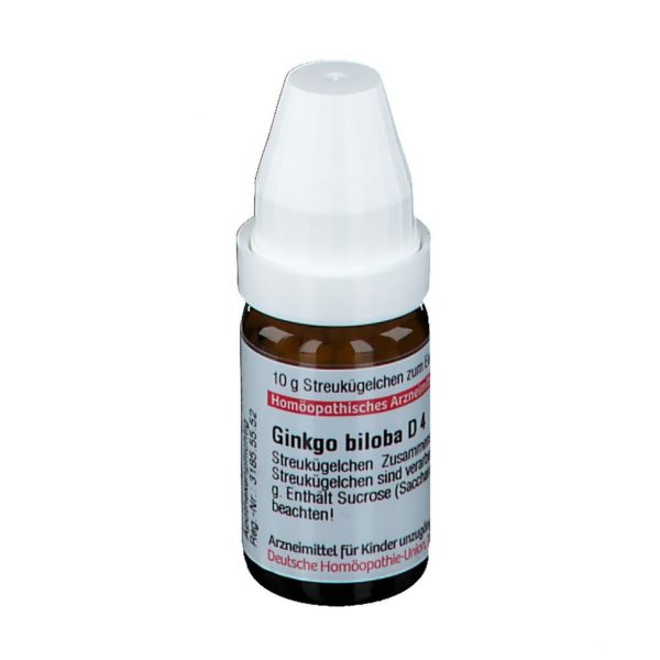 Ginkgo biloba d4 globuli 10 g
