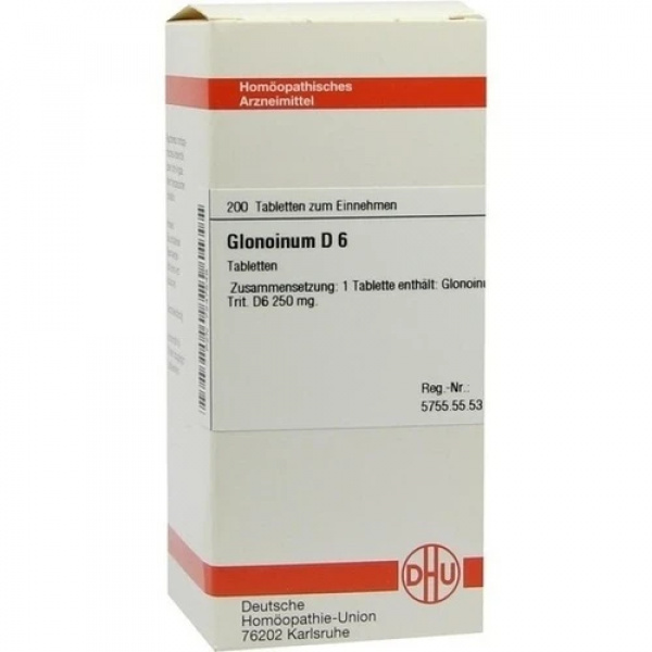 Glonoinum D6 200 compresse