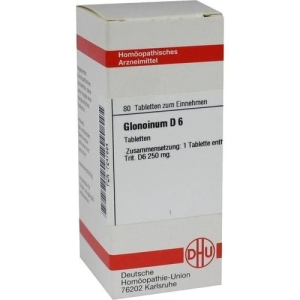 Glonoinum D6 80 compresse