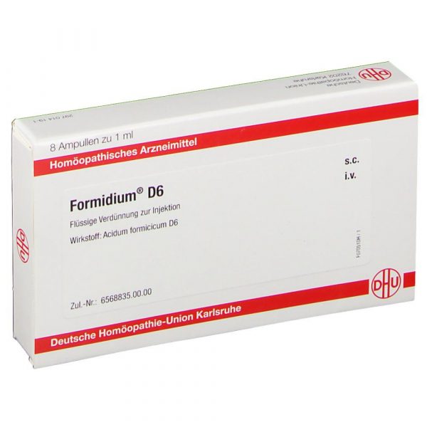 Formidium d6 fiale