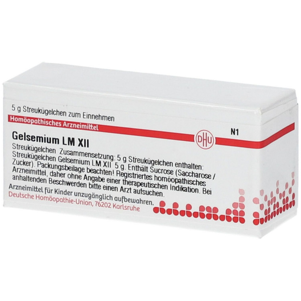 Gelsemium LM XII globuli 5 g