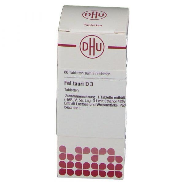Fel tauri d3 80 compresse