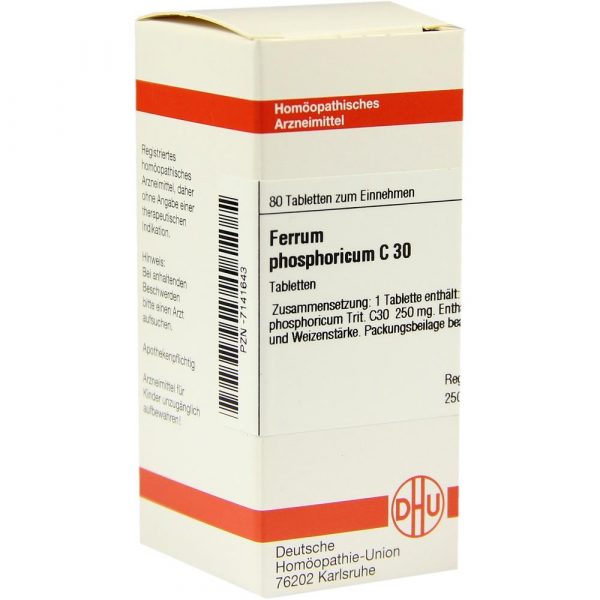 Ferrum Phosphoricum c30 80 compresse