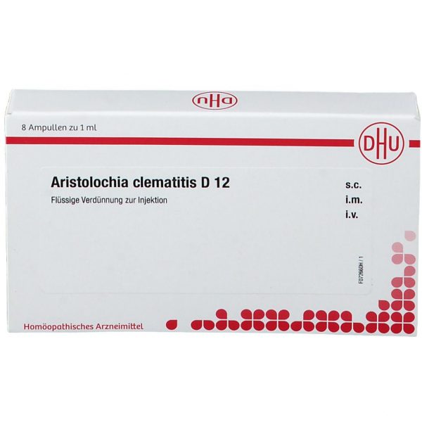 Aristolochia Clematitis D12 confezione da 8x1 ml