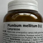Plumbum Mellitum D12 confezione da 180 compresse