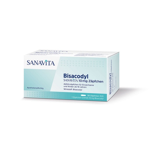 Bisacodyl Sanavita 10 mg supposte 30 pz