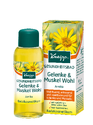 Gelenke & Muskel Arnika bagno e doccia schiuma 100ml Kneipp