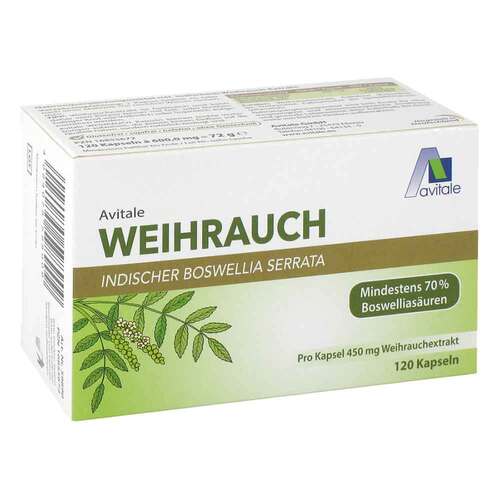 Weihrauch Avitale Incenso 450mg Boswellia Serrata 120 pezzi