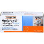 Ambroxol ratiopharm 30 mg  50 compresse