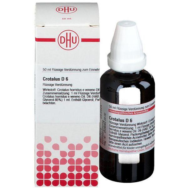 Crotalus D6 diluizione confezione da 50 ml