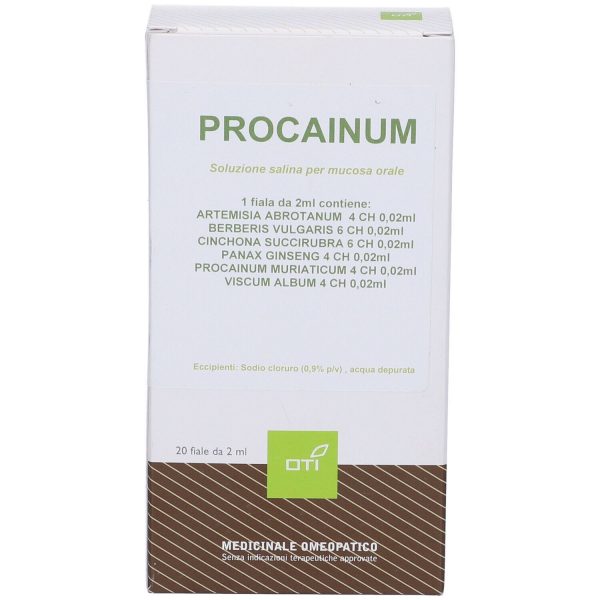 Procainum Composto Rimedio Omeopatico 20 Fiale da 2ml  Oti