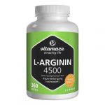 L-arginina ad alto dosaggio 4.500 mg 360 capsule