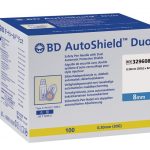 BD Autoshield Duo Safety Pen Ago 8 mm, 100 pz