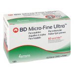 Aghi BD Micro-Fine Ultra Pen 0,23x4 mm, 100 pz