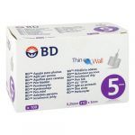 Aghi BD Thin Wall Pen 0,25 31 Gx5 mm, 100 pz